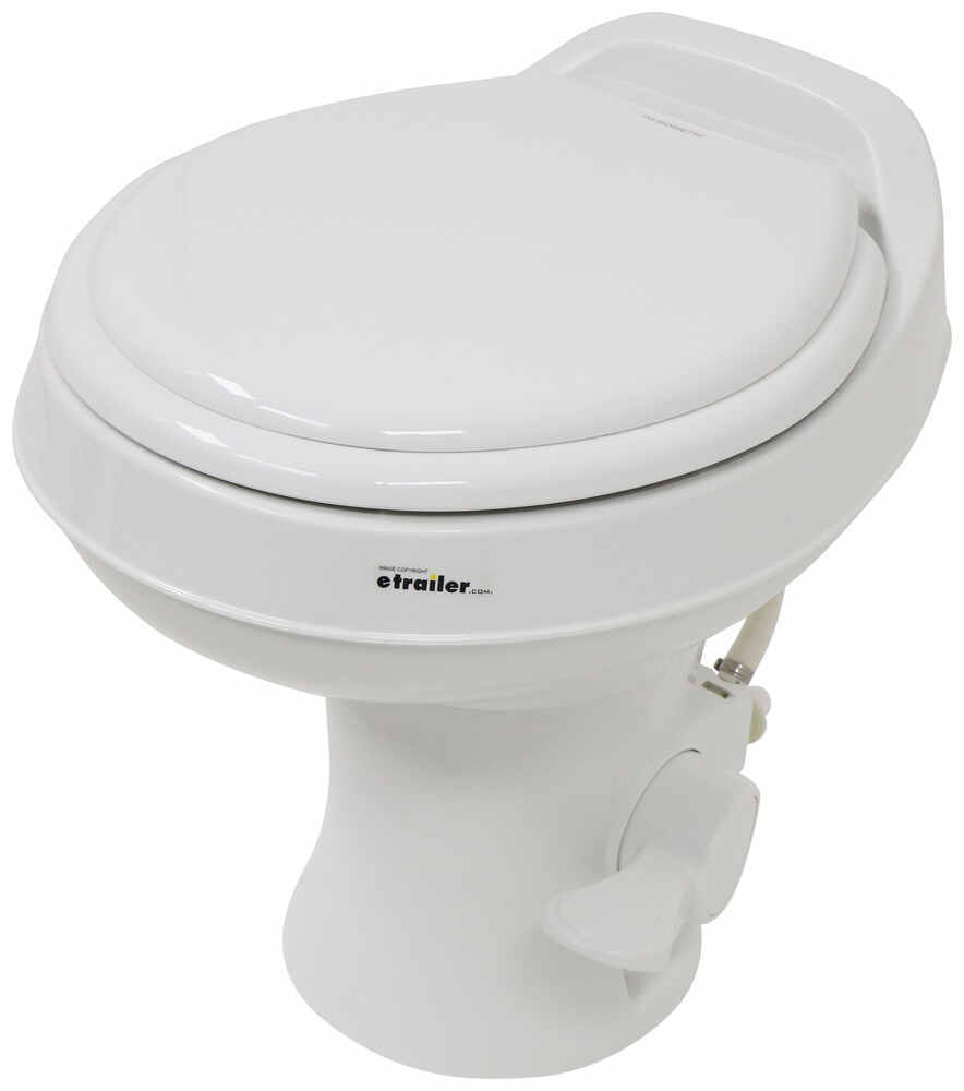 Dometic 302301673 300 Series Low Profile Heavy Duty Plastic RV Toilet ...