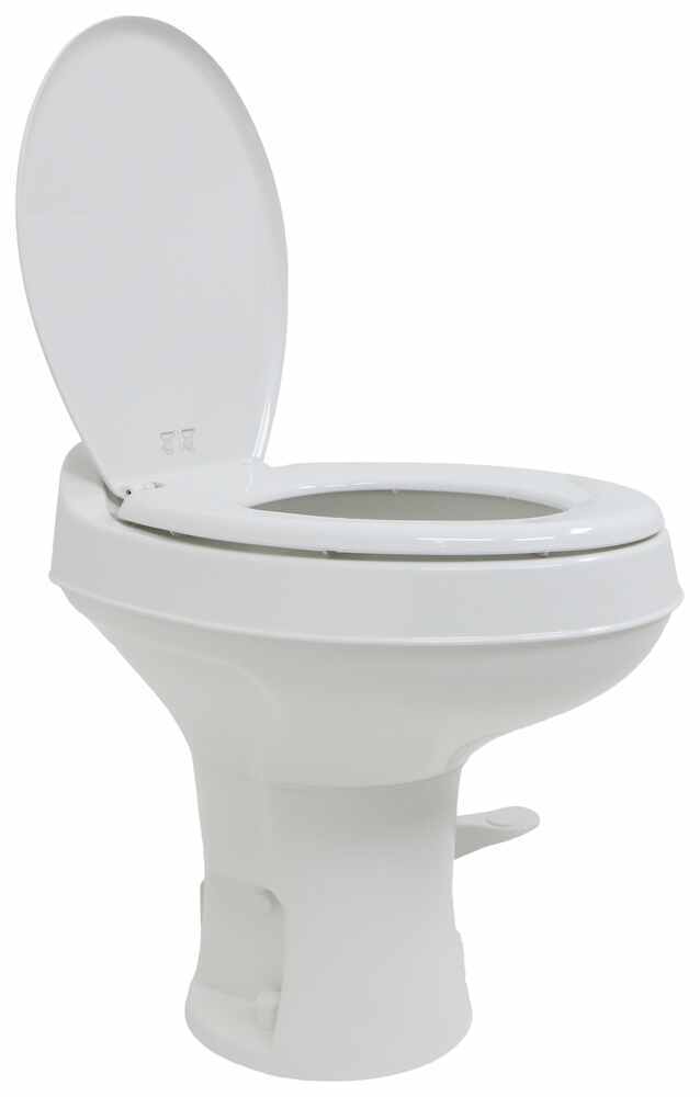 Dometic 300 Weekender RV Toilet - Standard Height - Round Bowl - White  Polypropylene Dometic RV Toilets DOM64FR
