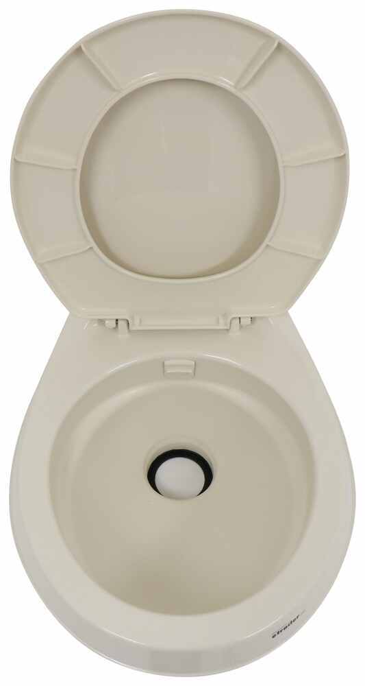 Dometic 300 Weekender RV Toilet - Standard Height - Round Bowl - Tan  Polypropylene Dometic RV Toilets DOM74FR