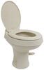dometic rv toilets standard height 300 weekender toilet - round bowl tan polypropylene