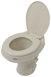 Dometic 300 Weekender RV Toilet - Standard Height - Round Bowl - Tan Polypropylene - DOM74FR