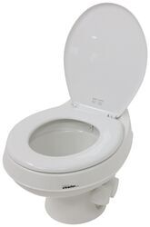 Dometic Weekender RV Toilet - Low Profile - Round Bowl - White Polypropylene - DOM24FR