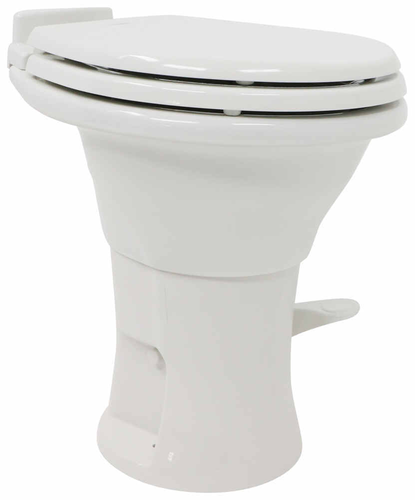 Dometic 300 Weekender RV Toilet - Standard Height - Round Bowl - White  Polypropylene Dometic RV Toilets DOM64FR