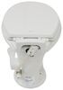 standard height dometic 320 full-timer rv toilet - elongated bowl white ceramic
