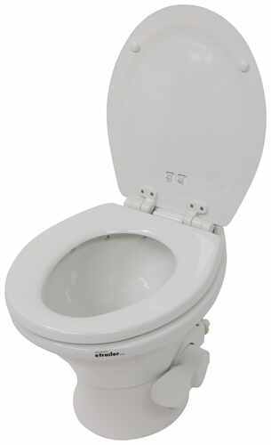 Dometic 311 Part-Timer RV Toilet - Low Profile - Round Bowl - Slow ...