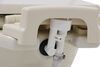 low height round dometic 311 part-timer rv toilet - profile bowl slow close lid tan ceramic