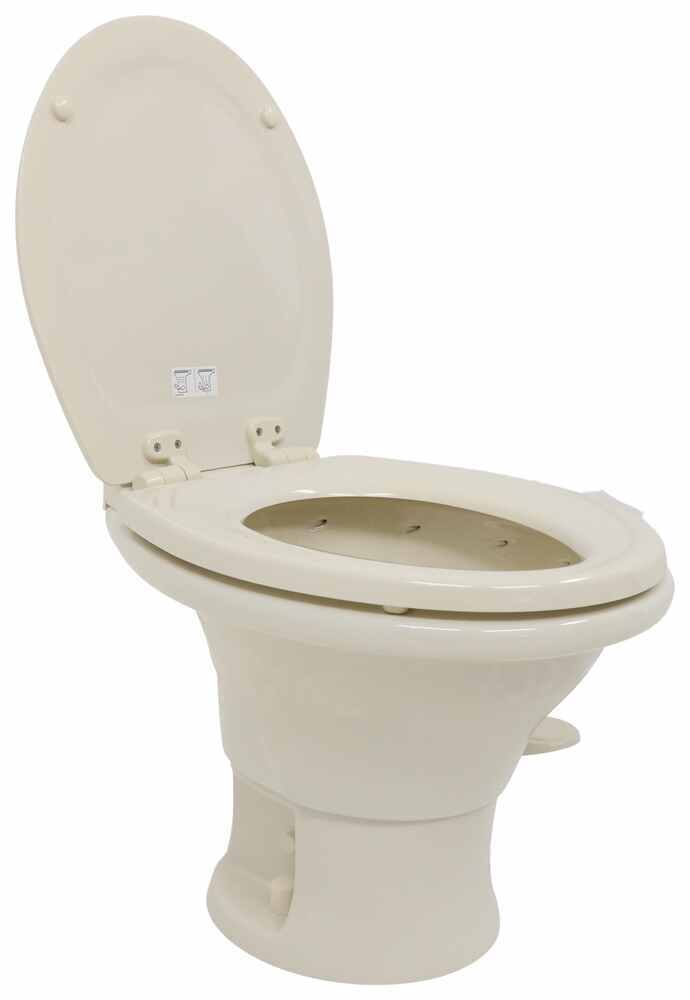 Dometic 311 Part-Timer RV Toilet - Low Profile - Round Bowl - Slow