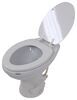 standard height elongated dometic 320 full-timer rv toilet - bowl white ceramic