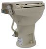 standard height elongated dometic 320 full-timer rv toilet - bowl tan ceramic