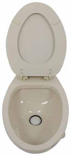 Dometic Full-Timer RV Toilet - Low Profile - Elongated Bowl - Tan ...