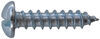 tie down anchors screws wood screw - 8 x 3/4 inch slotted round head