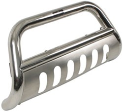Westin E-Series Bull Bar with Skid Plate - 3" Tubing - Polished Stainless Steel                