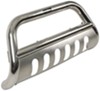 bull bar 3 inch tubing westin e-series with skid plate - polished stainless steel