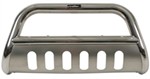 Westin E-Series Bull Bar with Skid Plate - 3" Tubing - Polished Stainless Steel                