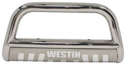 Westin E-Series Bull Bar with Skid Plate - 3" Tubing - Polished Stainless Steel                