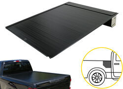 Pace Edwards Bedlocker Retractable Hard Tonneau Cover - Electric - Aluminum - Black