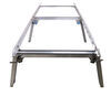 Pace Edwards Contractor Rig Rack Truck Bed Ladder Rack - Aluminum Aluminum 311-CR4008
