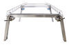 truck bed over the cab pace edwards contractor rig rack ladder - aluminum