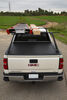 0  truck bed fixed rack pace edwards ultragroove retractable tonneau cover w ladder - aluminum and vinyl matte black