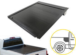 Pace Edwards Full-Metal JackRabbit Retractable Hard Tonneau Cover - Aluminum - Black                