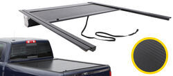 Pace Edwards JackRabbit Retractable Hard Tonneau Cover w Explorer Rails - Aluminum and Vinyl - Black