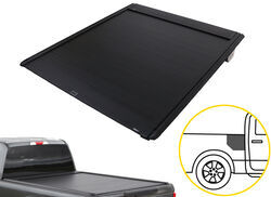 Pace Edwards UltraGroove Retractable Hard Tonneau Cover - Electric - Aluminum - Matte Black