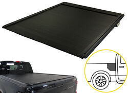 Pace Edwards UltraGroove Metal Retractable Hard Tonneau Cover - Aluminum - Matte Black