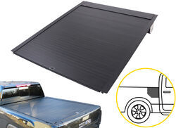 Pace Edwards Bedlocker Retractable Hard Tonneau Cover - Electric - Aluminum - Matte Black