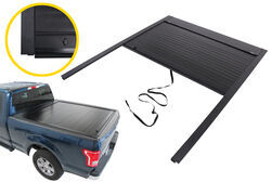 Pace Edwards JackRabbit Retractable Hard Tonneau Cover - Aluminum and Vinyl - Matte Black           