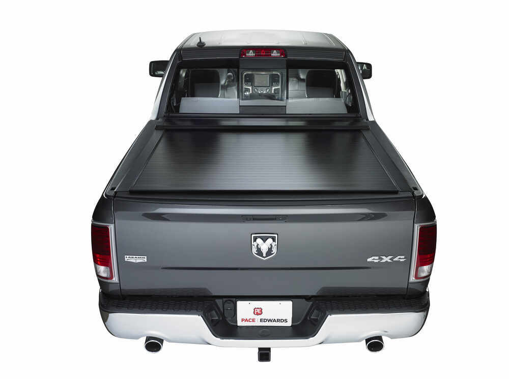 Pace Edwards Switchblade Metal Retractable Hard Tonneau Cover Aluminum Black Pace Edwards Tonneau Covers 311 Smd77a01