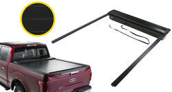 Hard Tonneau Cover Compatible With Putco Venture Tec Overland Truck Bed Rack Etrailer Com