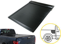 Pace Edwards Switchblade Metal Retractable Hard Tonneau Cover - Aluminum - Black