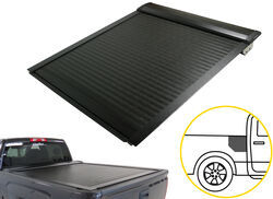Pace Edwards Switchblade Retractable Hard Tonneau Cover - Aluminum and Vinyl - Black - 311-SWD7833