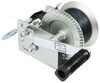 standard hand winch two speed 2-speed boat trailer with 20' strap and brake - 3 200 lbs