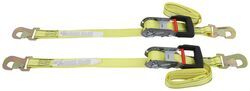 ProGrip Axle Tie-Down Straps with Ratchet and Snap Hooks - 1-1/2" x 7' - 2,000 lbs - Qty 2 - 317-18820