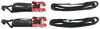 ProGrip Ratchet Tie-Down Straps - Double-J Hooks - 1-1/4" x 12' - 1,000 lbs - Qty 2 11 - 20 Feet Long 317-330320