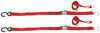 6 - 10 feet long progrip cam buckle tie-down straps s-hooks and snap hooks 1-1/4 inch x 8' 400 lbs qty 2