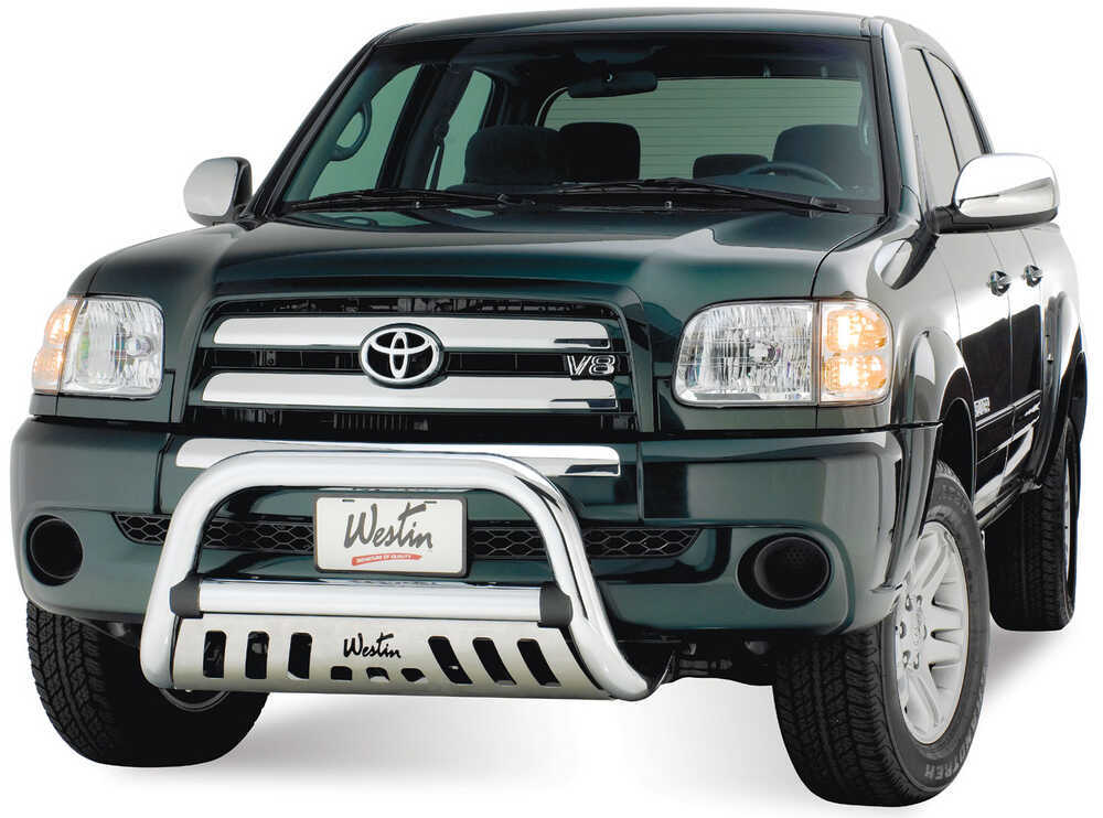2010 Toyota Tundra Westin Ultimate Bull Bar with Skid Plate - 3" Tubing