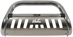Westin Ultimate Bull Bar with Skid Plate - 3" Tubing - Chrome-Plated Stainless Steel - 32-2370
