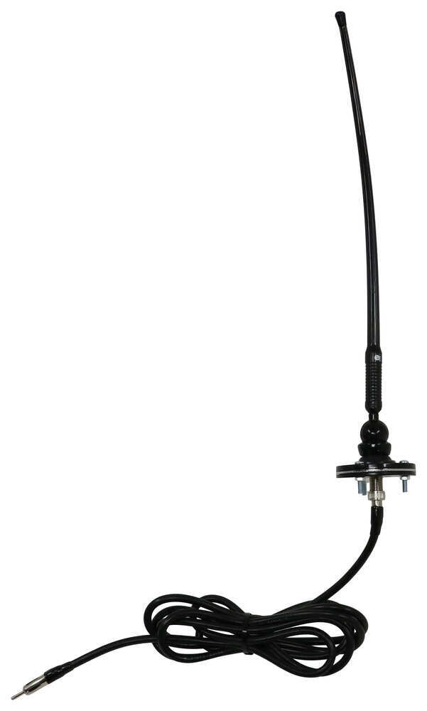 Rv Amfm Antenna With Rotating Base 16 14 Tall Way Interglobal Rv