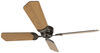 12V RV Ceiling Fan w/ Wall Switch - 4 Speed - 42" Diameter - Oil Rubbed Bronze - Black/Oak 12V 324-000056