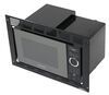 standard microwave built-in greystone rv - 1 350 watts 0.9 cu ft w/ trim kit black