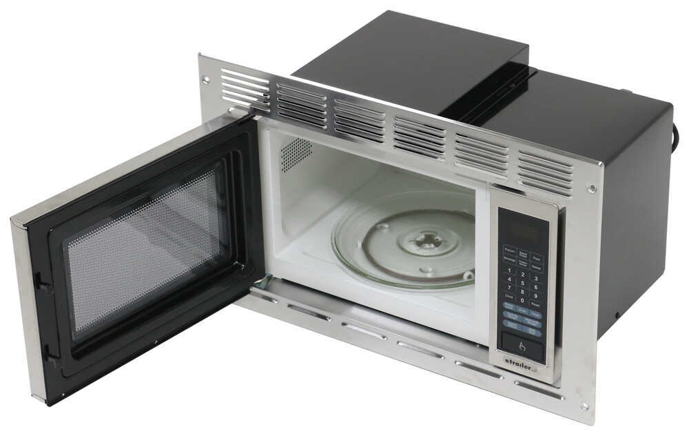 Greystone Standard RV Microwave 900 Watts 0.9 Cu Ft w/ Trim Kit