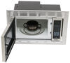 microwave built-in greystone standard rv - 900 watts 0.9 cu ft w/ trim kit stainless steel