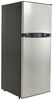 Everchill stainless steel RV refrigerator with freezer.