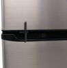 full fridge with freezer 10 cubic feet everchill rv refrigerator w/ - reversible doors 10.7 cu ft 12v stainless steel