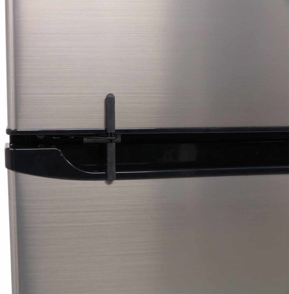 RV Refrigerator 4.3 Cubic Feet 12V Stainless Steel