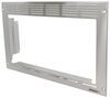 rv microwaves replacement stainless steel trim kit for greystone built-in microwave