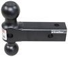 drop hitch trailer ball mount dual replacement 2-ball for gen-y adjustable mounts w/ 2 inch receivers - 10 000 lbs