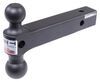 fixed ball mount drop - 0 inch rise gen-y 2-ball for 2 hitch receivers 2-5/16 and balls